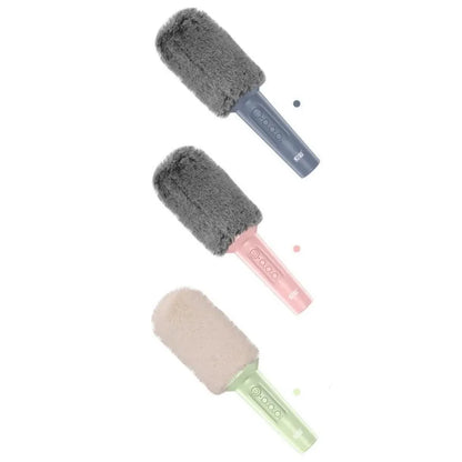 Wireless Bluetooth USB karaoke microphone in pink, blue or green colours