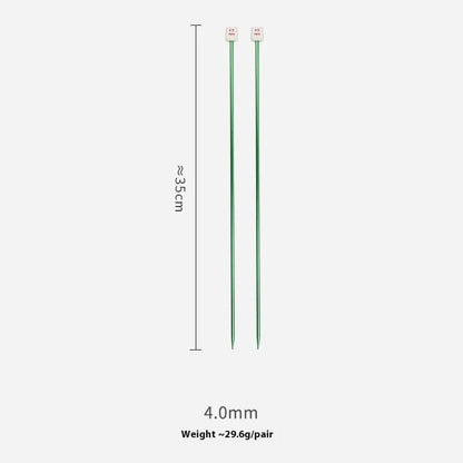Lengthened crochet hook set with protective caps in 14 sizes from 2.0mm to 10.0mm for knitting