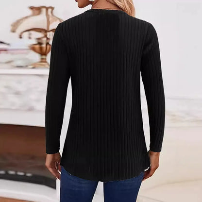 A man's simple solid colour casual knitted sweater with buttons, shown in grey green.