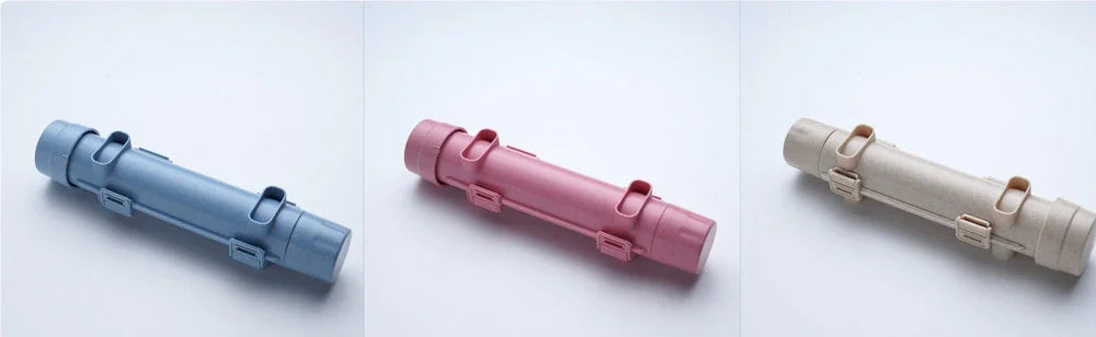 Manual sushi maker tool creating 2.5cm diameter rolls with food-grade plastic construction