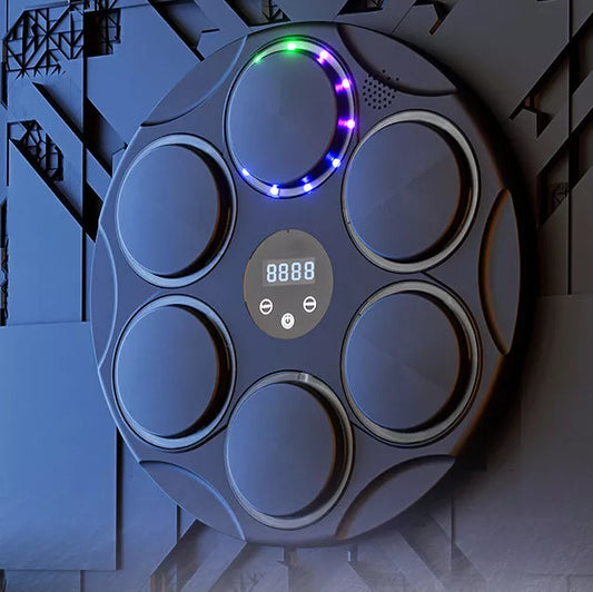 Smart Bluetooth Music Boxing Target with colored lights for fitness training