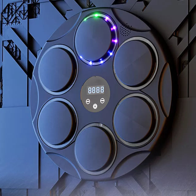 Smart Bluetooth Music Boxing Target with colored lights for fitness training