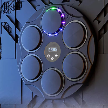 Smart Bluetooth Music Boxing Target with colored lights for fitness training