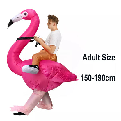 Trump Chair Inflatable Suit for cosplay and dress up, one size fits most adults