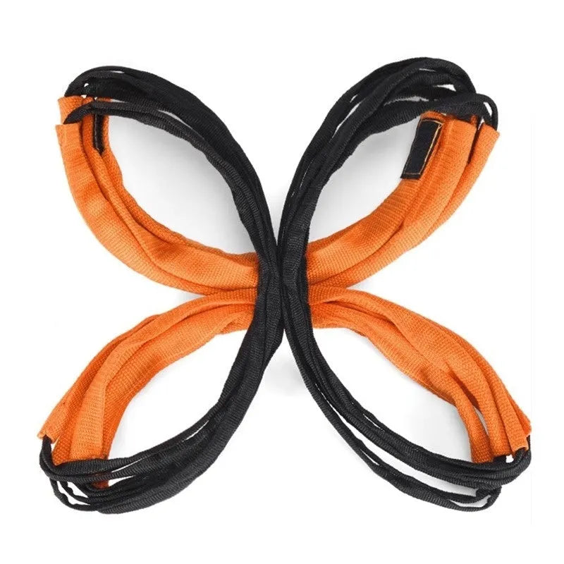 Children's butterfly agility ladder plastic physical fitness equipment for youth 15-35 years training rope ladders set, multifunctional design supporting ladder and jump grid exercises for coordination, senses, and intelligence development