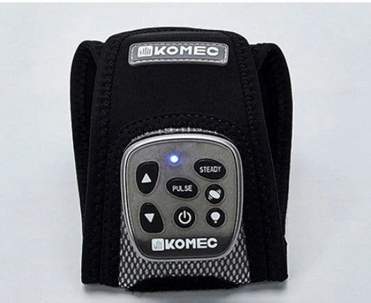 Wireless Therapeutic Wrist Massager with Vibration, Heating, and Ergonomic Design for Pain Relief and Relaxation