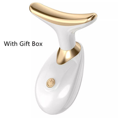 Small facial electric beauty massage instrument in black and white options