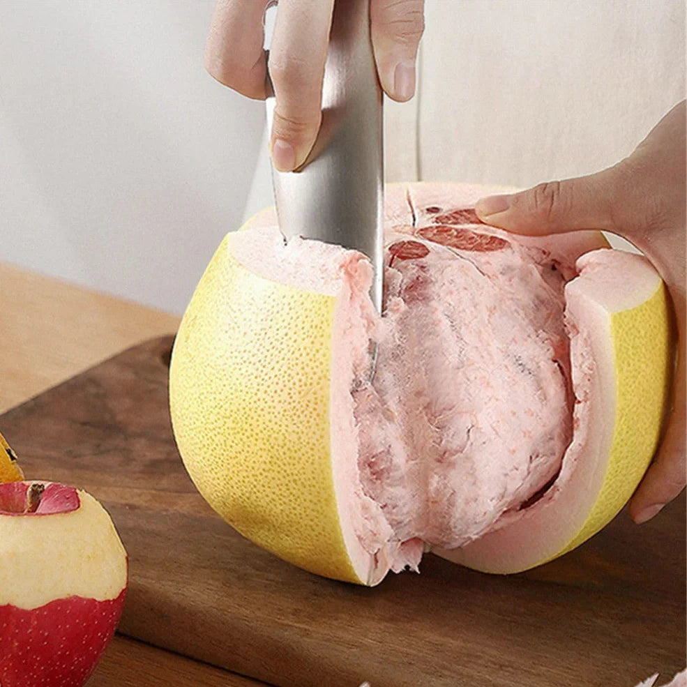 304 stainless steel vegetable peeler with safety lock and anti-slip handle for kitchen use