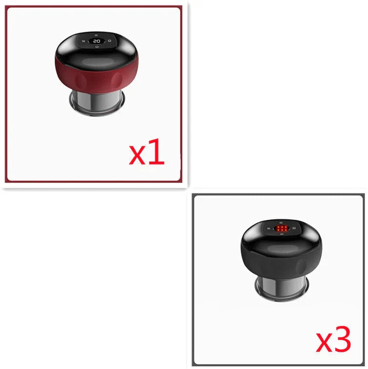 Professional-Grade Cupping & Scraping Massage System for Body Sculpting and Pain Relief