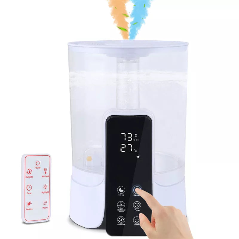 6L Smart Humidifier with UV sterilization and remote control