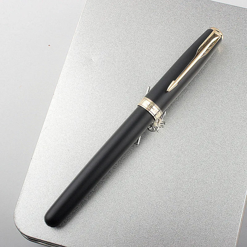 Stainless steel ballpoint pen with 0.5mm tip in multiple colour variations
