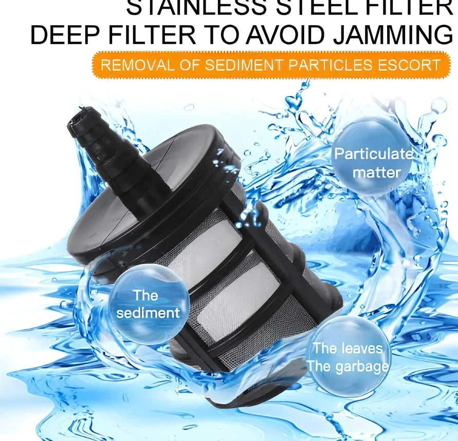 Cordless electric car washing machine with aluminium alloy head and ABS handle, showing nozzle attachments