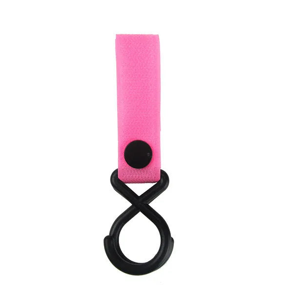Nylon luggage velcro hook showing velcro closure and available in 18 different colours for bag identification