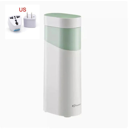 Black or green desktop instant water dispenser with 1600W power and under 1 litre tank capacity