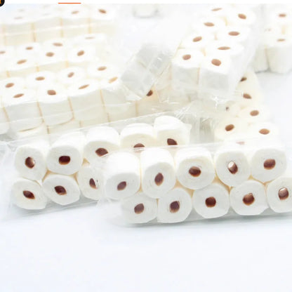 Simulated tissue roll paper model for children, dimensions 30x15x80mm, realistic texture
