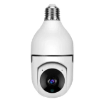 Versatile 1080p Wi-Fi Camera Bulb with 4X Zoom, Automatic Tracking, Colorful Night Vision, and Alexa Integration