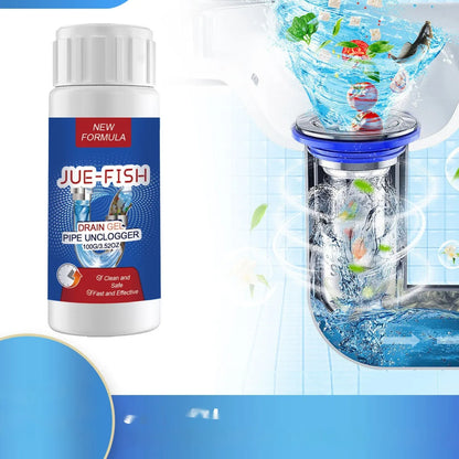 100g pipe dredge agent bottle for sewer and toilet drain cleaning