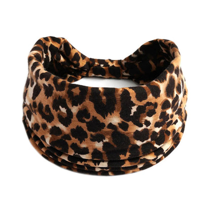 Bohemian cloth yoga sports headband with floral and polka dot patterns, available in multiple colours.