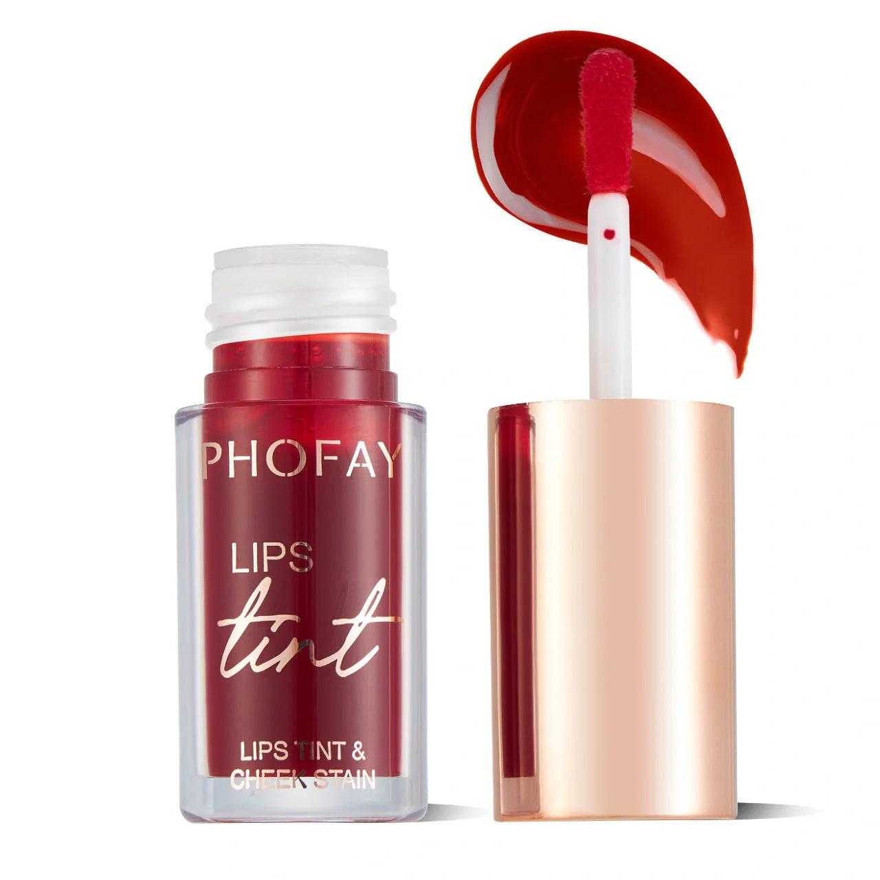 PHOFAY Lip Tint offering long-wearing, vibrant color for lips and cheeks