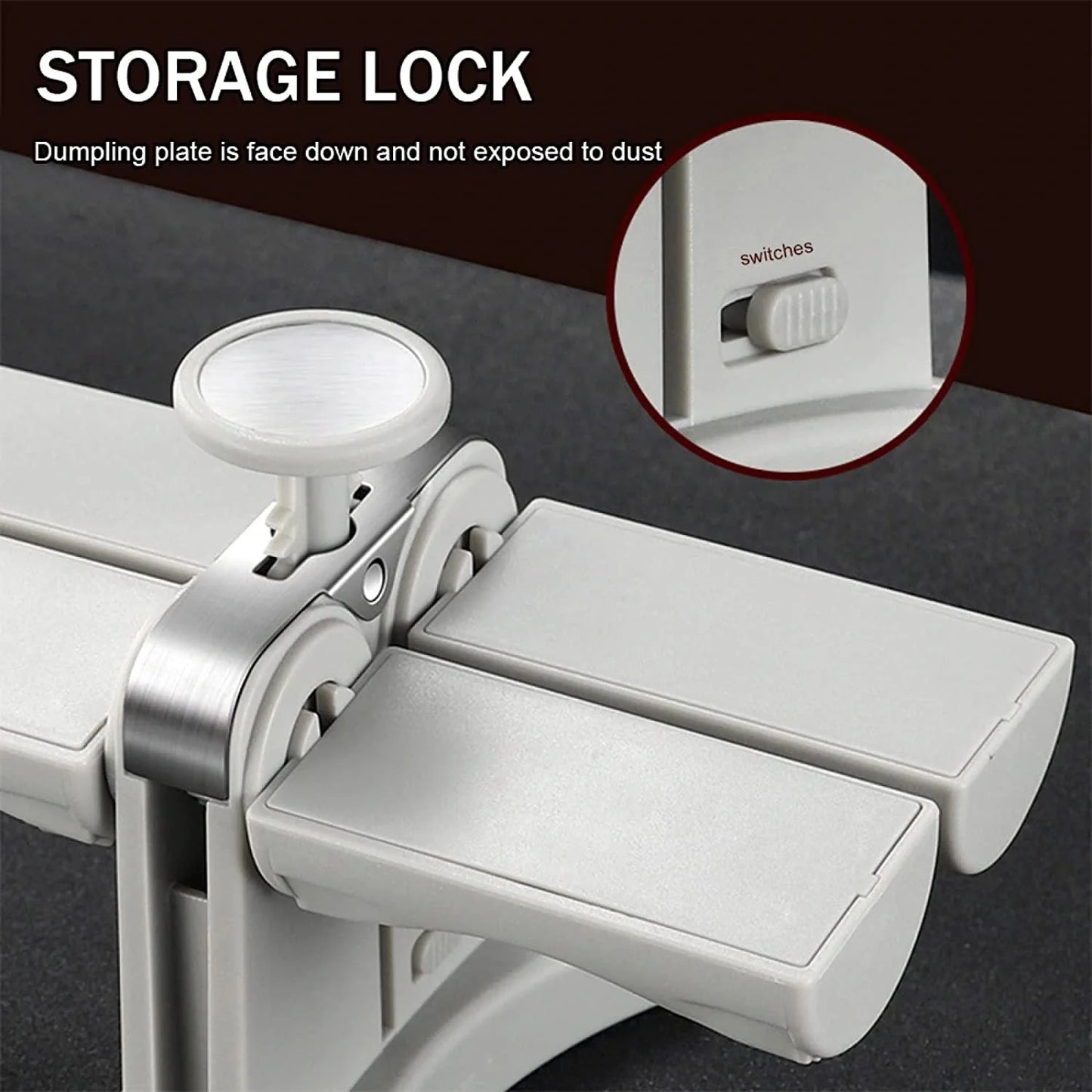 Double Head Dumpling Mold for quick and easy homemade dumplings