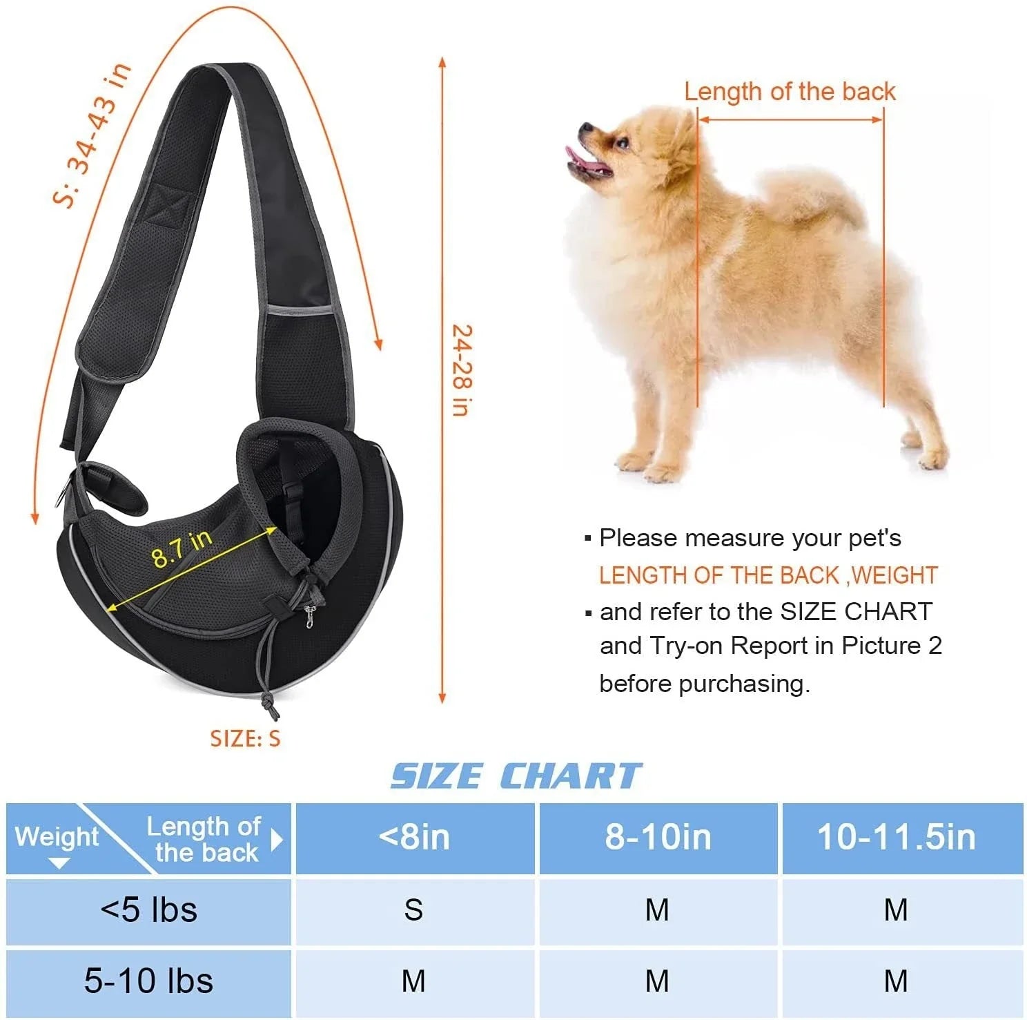 A stylish and secure crossbody bag designed to carry pets comfortably on the go, featuring adjustable drawstring closure and bottom zipper for easy access.