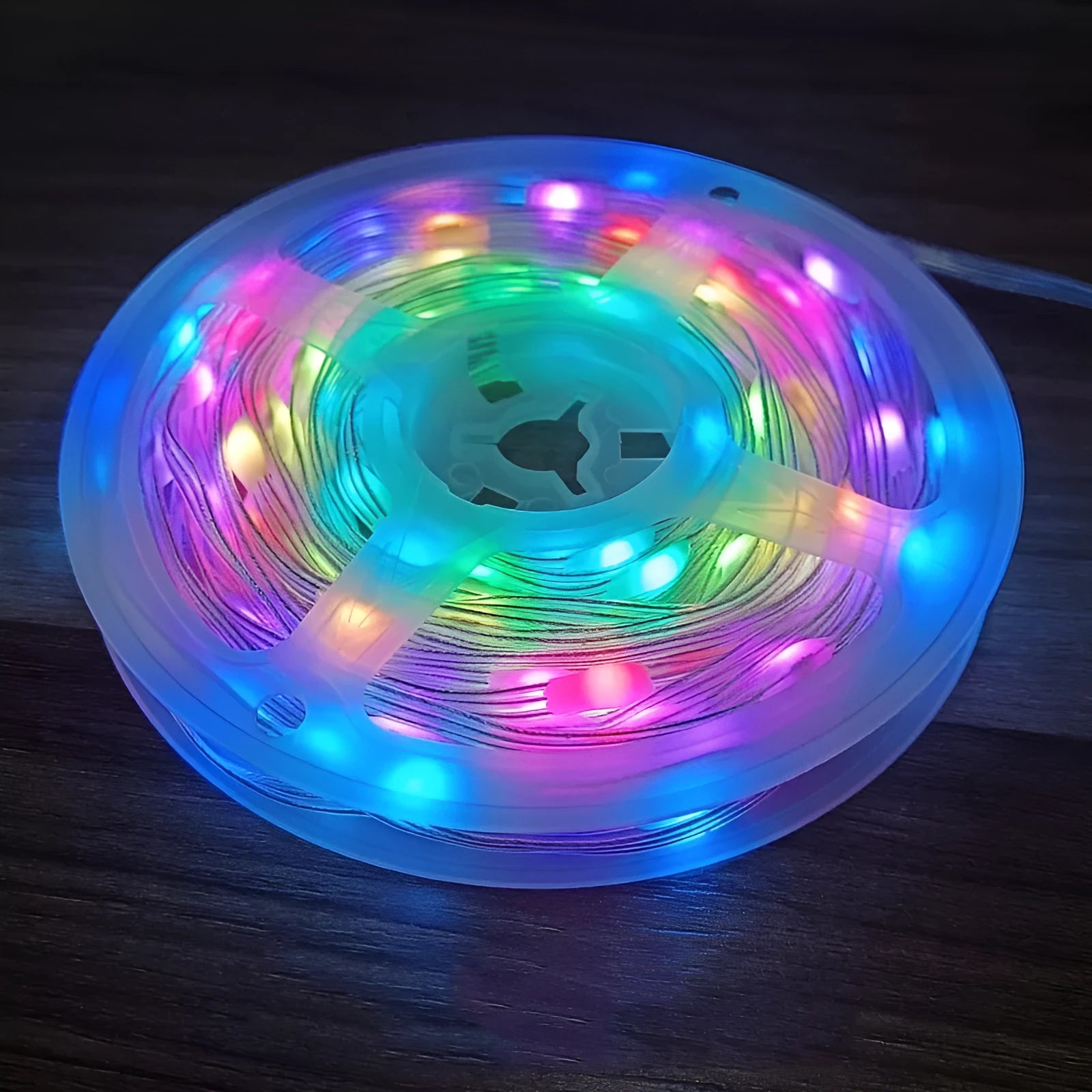 10-metre LED party light string with 100 multi-colour bulbs for indoor outdoor decoration