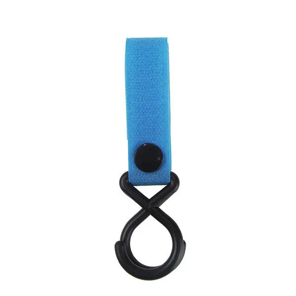 Nylon luggage velcro hook showing velcro closure and available in 18 different colours for bag identification