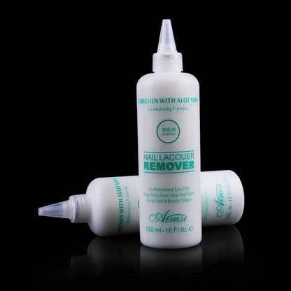 500ml green matte bottle nail dead skin macerating agent massage cream for softening hardened cuticles