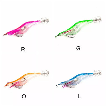 Bionic Bait Electronic Shrimp Mino with 3D eyes, 10cm length, perfect for fishing