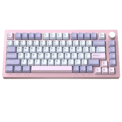 Heiji Snake aluminium mechanical keyboard DIY kit with keycaps and tools on a desk.