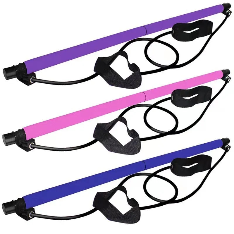 Adjustable hip training pulling rope for yoga and fitness exercises in choice of colours