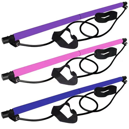 Adjustable hip training pulling rope for yoga and fitness exercises in choice of colours