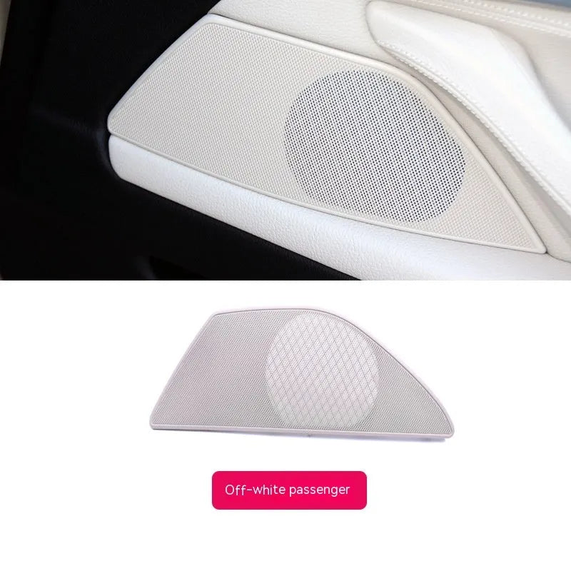 BMW 5 Series door speaker cover replacement part in ABS PC plastic measuring 28.5cm × 11cm × 5cm