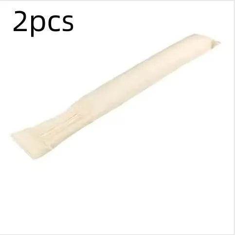 PU leather car seat gap strip in black colour showing adhesive backing and flexible construction