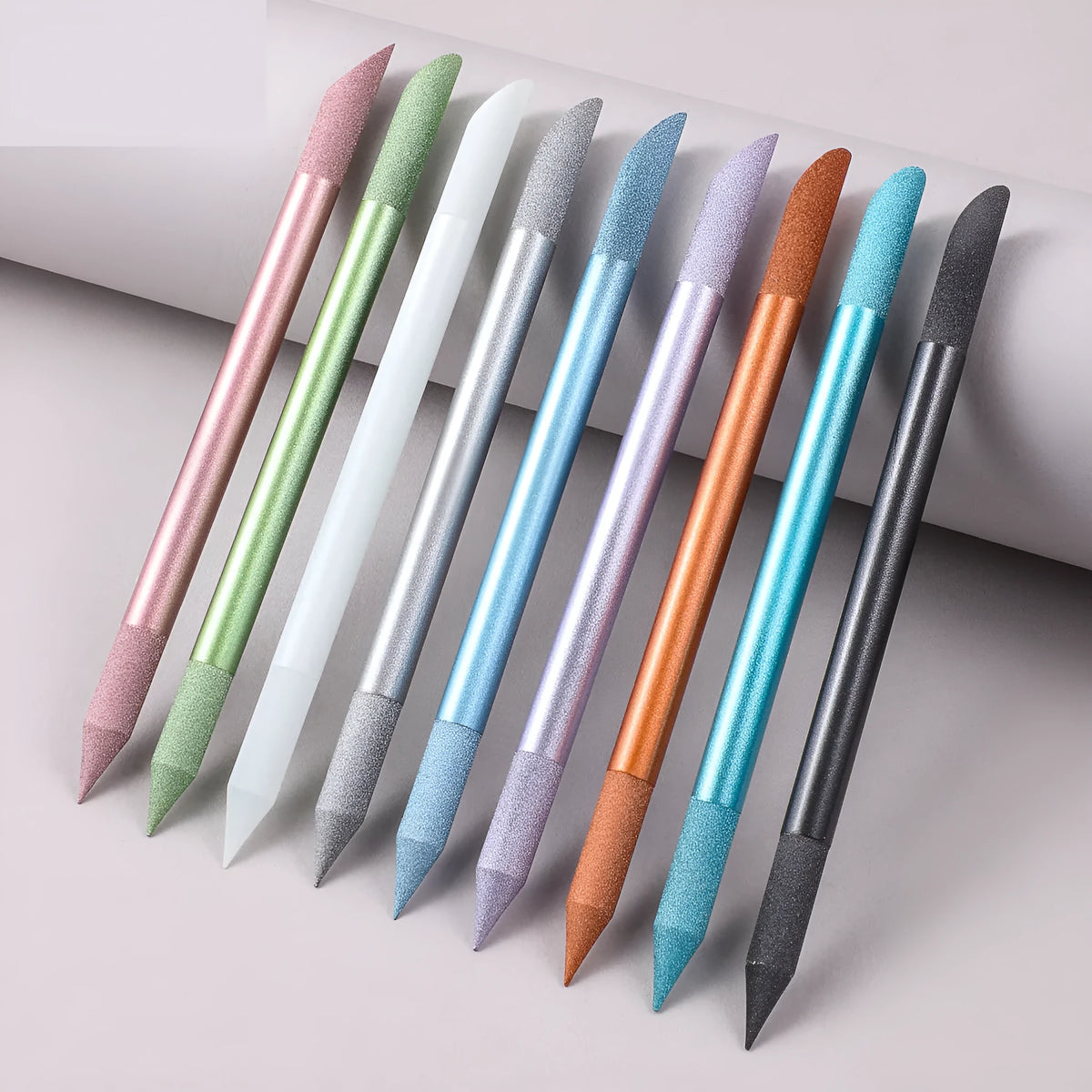 Nano glass nail polishing frotton in solid colour, 6.3g, for surface exfoliating and crystal carving