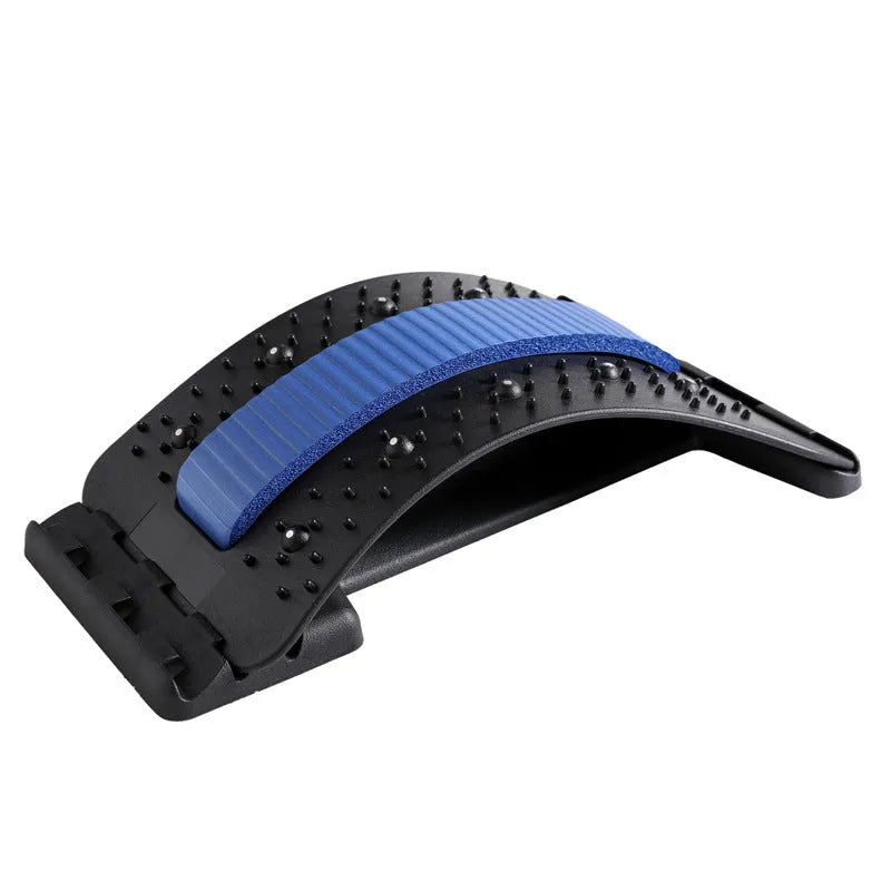 Adjustable back stretcher massager in chosen colour on a neutral background.