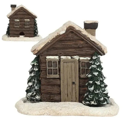 Rustic cabin-style incense burner for creating a cozy, inviting atmosphere in your home