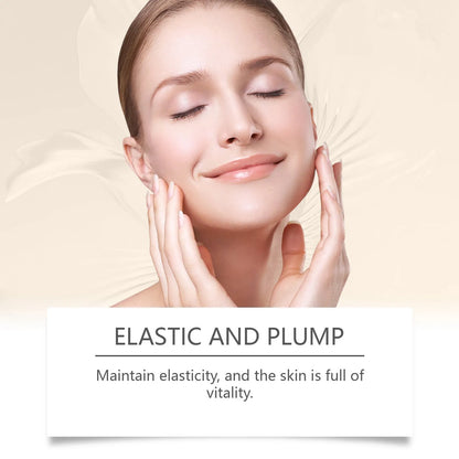 30ml collagen firming care solution bottle with transparent gel serum