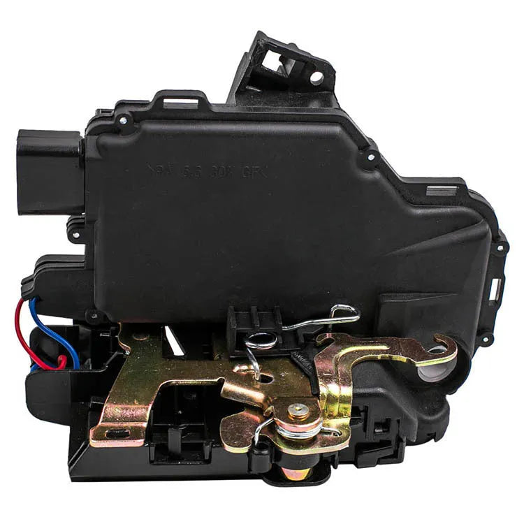 Black Volkswagen Golf 4 and Passat B5 door lock block actuator for left doors.