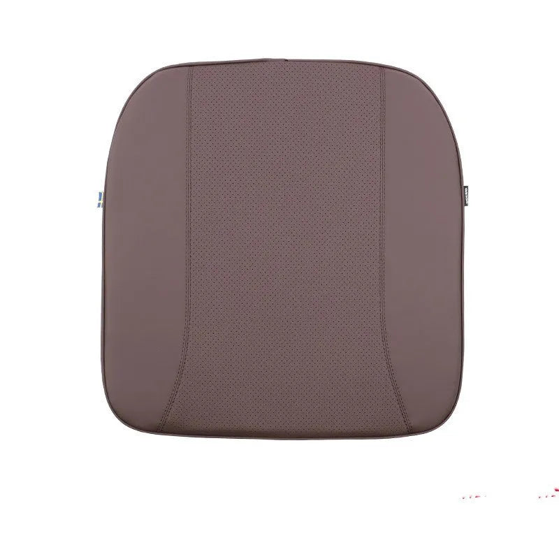 Volvo car headrest neck pillow and lumbar support cushions in brown, black, beige and coffee colours