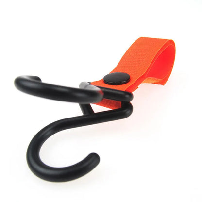 Nylon luggage velcro hook showing velcro closure and available in 18 different colours for bag identification