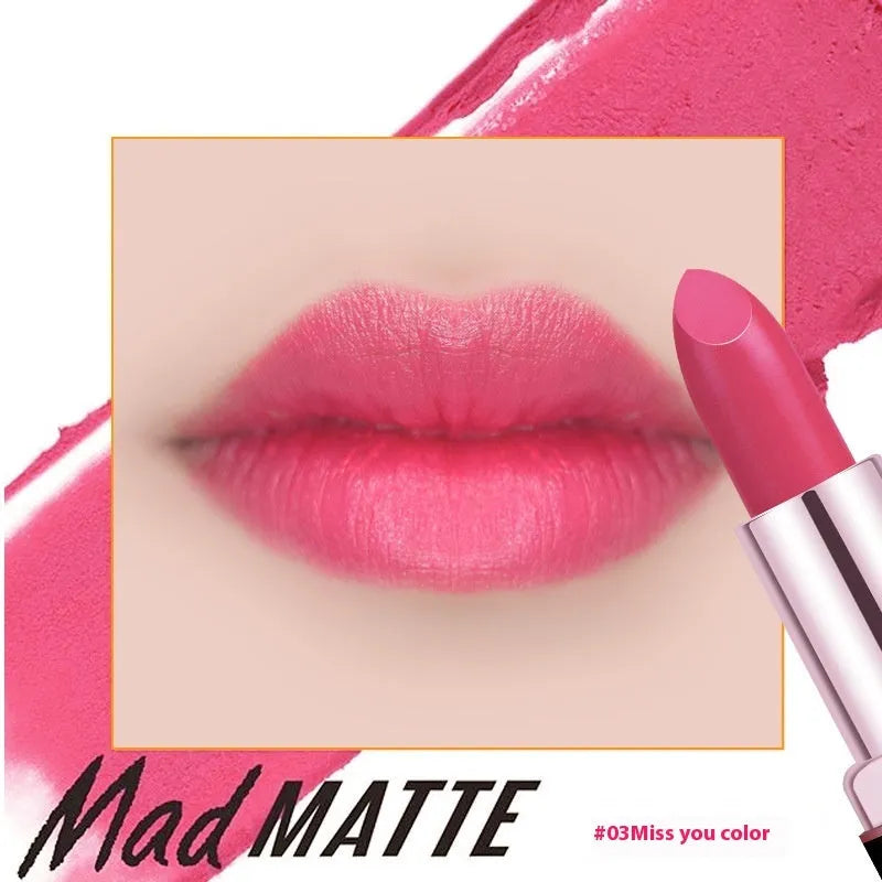 Fey Beauty Cameo Brown nude moisturising lipstick bullet and case.