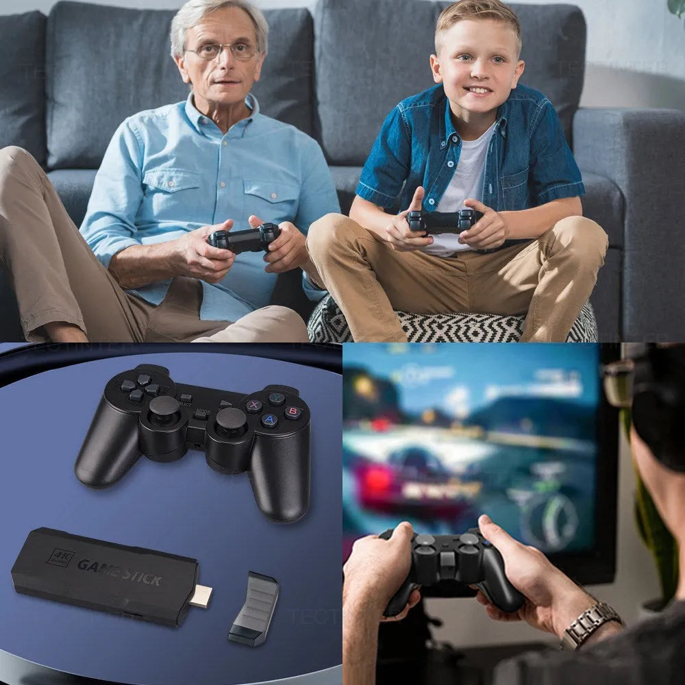 HD home television game console with wireless 4K HDMI connection and esports styling