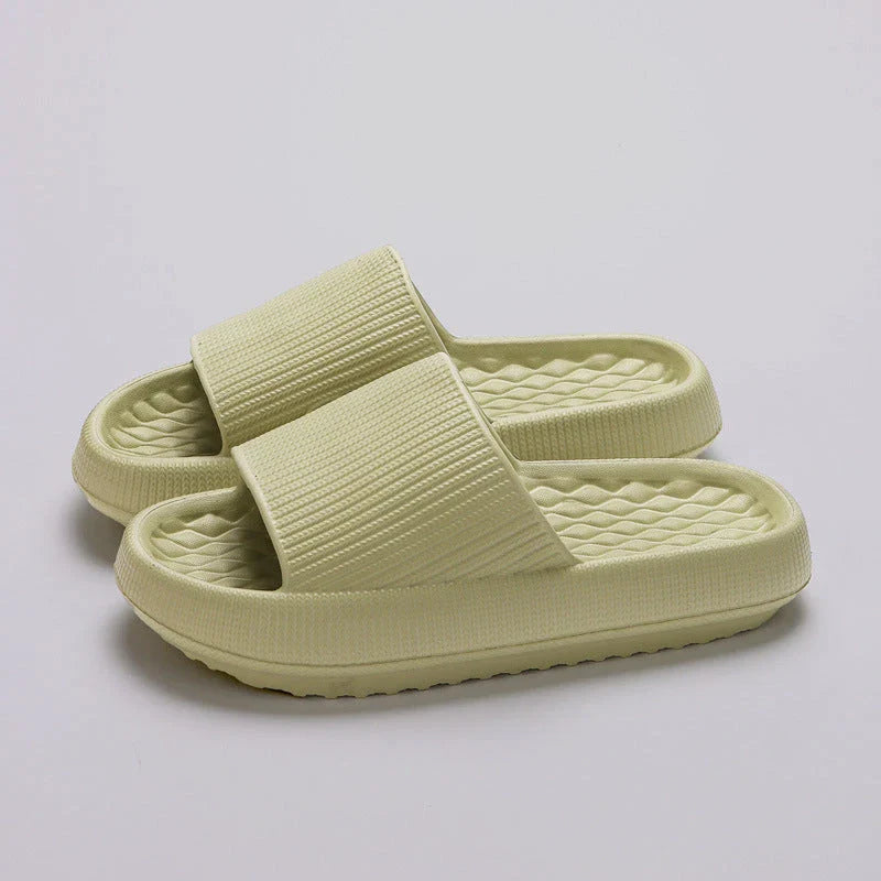 Comfy slip-on sandals with stylish rhombus pattern design, available in various colors and sizes