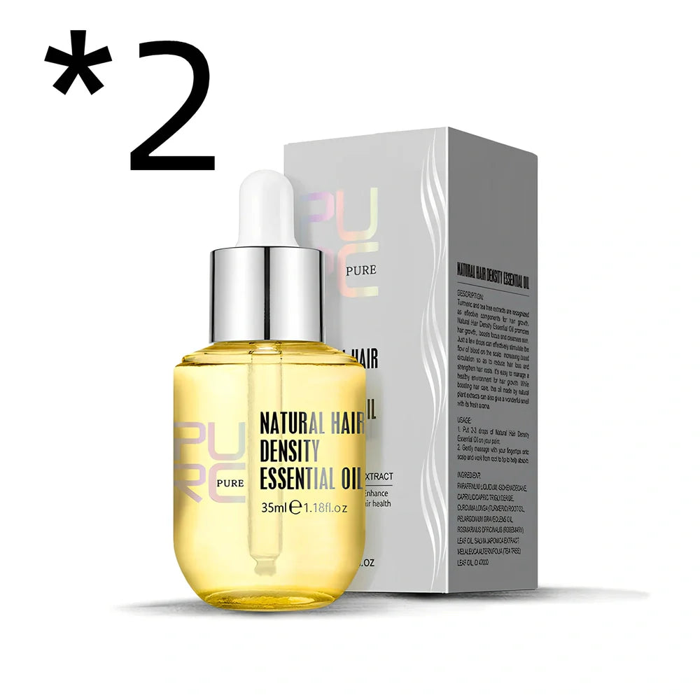 35ml anti-drop hair care oil bottle for strengthening and repairing damaged hair