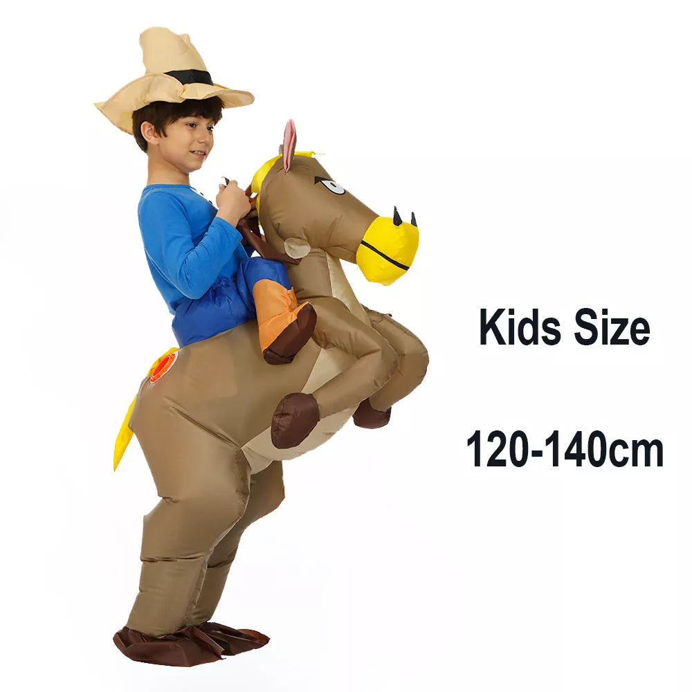 Trump Chair Inflatable Suit for cosplay and dress up, one size fits most adults