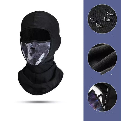 Winter ski face mask neck cover in various colors, designed for windproof and warmth during outdoor activities