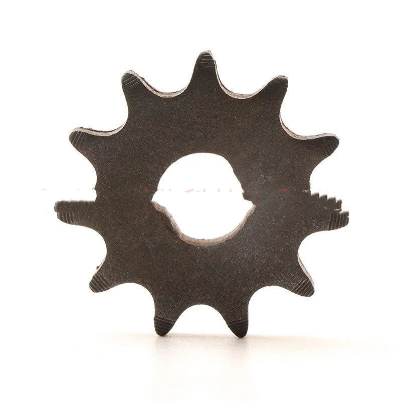 Cast iron 11-tooth motorcycle gear for 25hT8F chain reduction systems