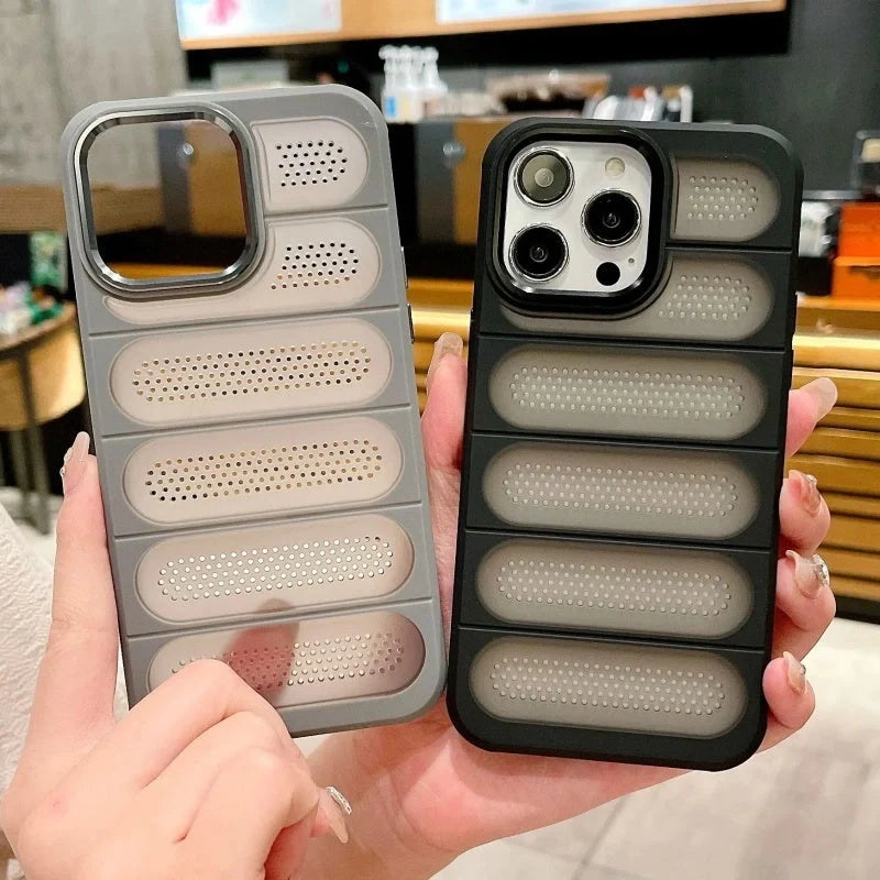 Breathable mesh case for ApplePhone in multiple colors