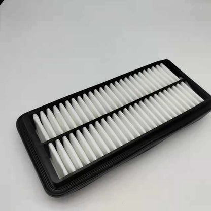 Black car air filter for Modern vehicles with dimensions 256mm x 113mm x 40mm